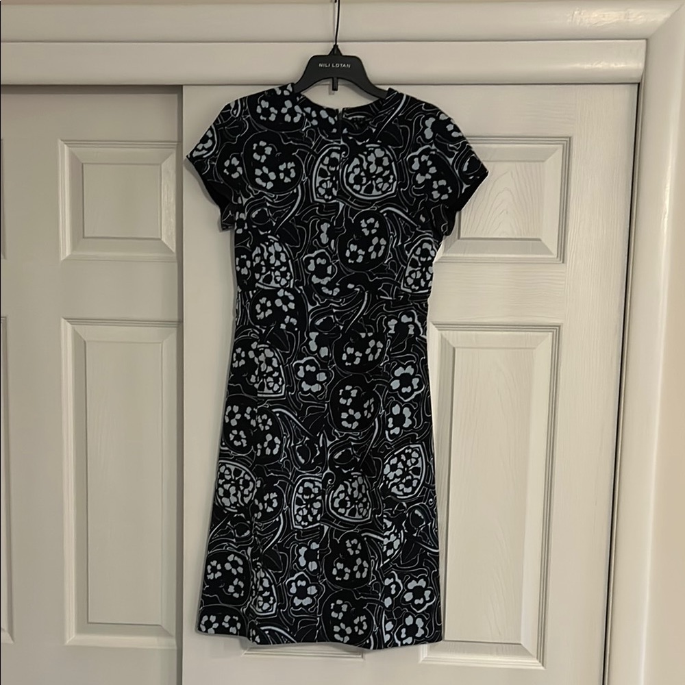 Navy and Light Blue Theory Dress